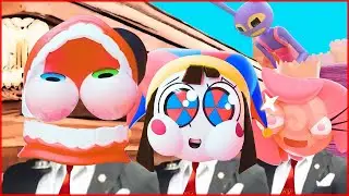 The Amazing Digital Circus: POMNI in Candy Canyon Kingdom - Coffin Dance Meme Song (COVER)