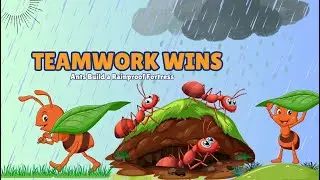 English for Kids | Ant Vocabulary & Nature Teamwork | Fun Learning Video