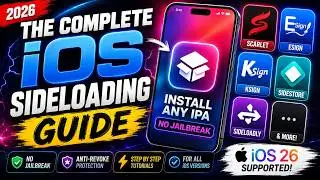 The Complete iOS Sideloading Guide! | Scarlet, ESign, SideStore & More (2026)