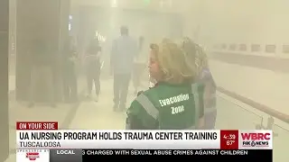 University of Alabama nursing program holds trauma center training