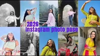 Best stylish photo pose for girl 2026 | photo poses for girls in jeans | Instagram pose ideas girls