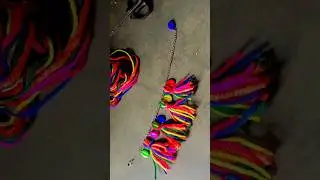 multi colour wool breclet#diy#bracelet#shorts