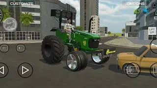 👉 😱 Real Tractor Driving Game | Desi Farming Simulator Gameplay 🚜🔥