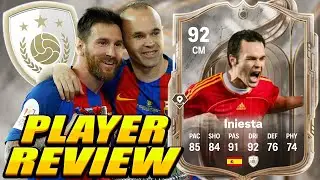 He Controls EVERY GAME&hellip; 💥 92 Champion Icon Iniesta Player Review! 92 Icon Iniesta Review! EA FC 26