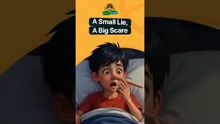A Small Lie, A Big Scare | #shorts #viral #wheeloftinytales