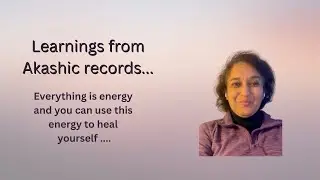 Everything is Energy, but how can you heal yourself using this energy.