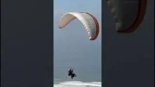 Paragliding Tandem / briefings and flying over Aglou Beach