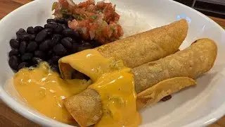 Easy Air Fryer Taquitos Recipe Made With Leftover Pulled Pork and Smoked Salsa
