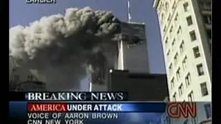 9/11Original LIVE CNN COVERAGE~~911 News event Aaron Brown and Jeff Greenfield