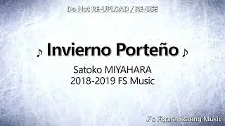 Satoko MIYAHARA 2018-2019 FS Music
