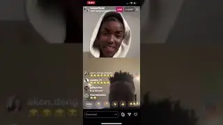 Hilarious instagram live between father DMW and Eva