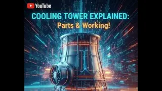 Cooling Tower Working with Diagram &ndash; Parts, Construction & Applications