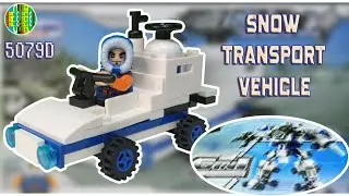 5079D Snow Transport Vehicle & Minifigure - Snow Rescue Combiner Mech