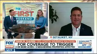 Coastal CEO David W. Clausen appears on Fox Weather to discuss Flood Insurance