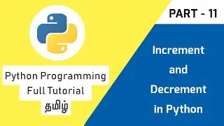 Increment and Decrement Values in Python