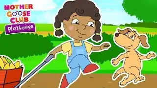 Skip to My Lou | Happy Farm Dog Dance | Mother Goose Club Playhouse Kids Song