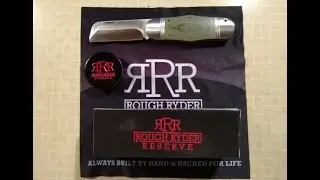 It's Time! RRR015 Roughy Reserve Hippo Toe GAW!!! - (D2 Steel)(OD Green Denim Micarta)