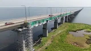 Broreparationer Ölandsbron 23 juni 2025