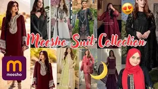 Eid Collection 2025🌙| Latest meesho Pakistani Suit Haul #eidcollection #pakistanisuit #meeshohaul