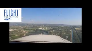 Cessna 150 - Verona Boscomantico Airport - Final Runway 08 - October 2021