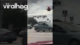 People Help Driver Stuck on Train Tracks || ViralHog
