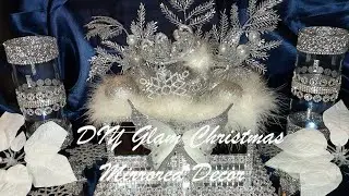 The  Winter Wonderland Christmas Display Box DIY Glam Christmas Décor Ideas