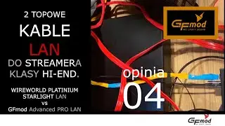 Jaki najlepszy kabel LAN do streamera? opinia o Wireworld , Synergistic Research, GFmod Pro LAN