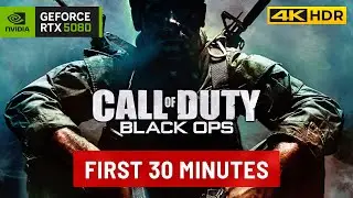 Call of Duty: Black Ops - First 30 Minutes Campaign Gameplay [ULTRA Graphics | RTX 5080 | 4K HDR]