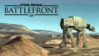 STAR WARS BATTLEFRONT - Ataque dos Walkers... Protegendo AT-AT's! Gameplay no PS4!