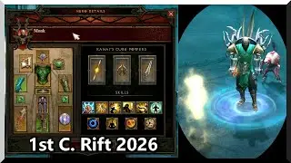 Diablo 3 &mdash; Первый портал испытаний в 2026 году &mdash; MONK TEMPEST RUSH
