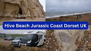 Hive Beach Jurassic Coast Dorset UK | Ammonites Fossils | Hidden Stones Of Wildlife Of Ancient Past
