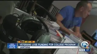 VA funding cut for veteran students in aviation program at Palm Beach State College