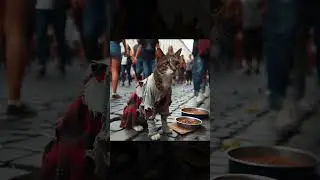 Cat begging for food - Please give me a channel subscription 🙏😢 #shorts