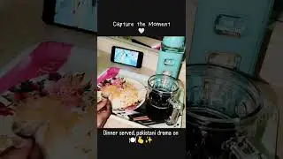 Dinner with pakistani drama 🎥 🍽️