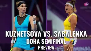 Svetlana Kuznetsova vs. Aryna Sabalenka | 2020 Doha Semifinal Preview