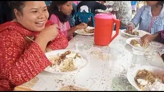 Village Christmas Food Party | Garo vlogs