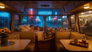 Cozy Van Life in the Rain | Sleep-Inducing ASMR, Warm Camper Ambience & Deep Rest Sounds