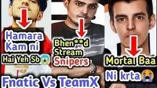 Fnatic vs TeamX controversy