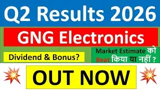 GNG Electronics Q2 results 2026 | GNG Electronics results today | GNG Electronics Share News today