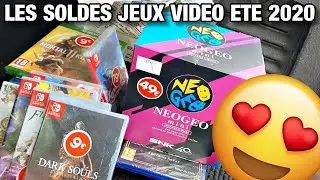 SOLDES jeux vid&eacute;o &eacute;t&eacute; 2020 JEUX SWITCH &agrave; 9 euros, la folie !