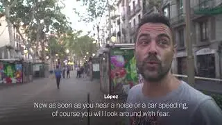 Barcelona attack witness: 'People were running for their lives'