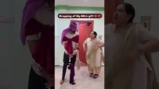 Return Gift to my MIL 😂😂#parvathyofficial #motherinlaw