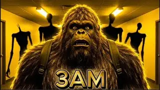 Bigfoot NOCLIPS INTO THE BACKROOMS! AT 3AM... (Bigfoot Vlog)