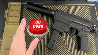 LL4D Valken M17 — тест энергетической эквивалентности MCS FSR кинетика 3,2 г, переделка заводског...