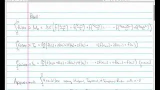 MAT225 Numerical Integration