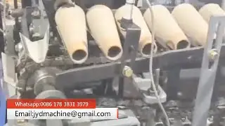 Textile Paper Cone Manufacturing Process-Yarn Paper Cone Winding Machine
