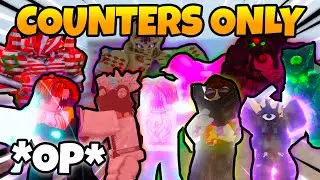 [YBA] Using COUNTER ONLY Stands to *WIN* Ranked...