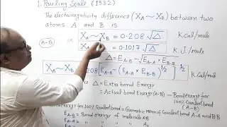 Periodic table Part 8|Electronegativity Lec.1|Pauling scale|EXPERTबोर्ड|chemistry by mr vp singh sir