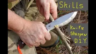 SKILLS  HOW TO SHARPEN A KNIFE