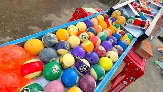 Marble Run ☆ Vitamin Color Ball & Transparent Gutter Pipe Special Rolling Course